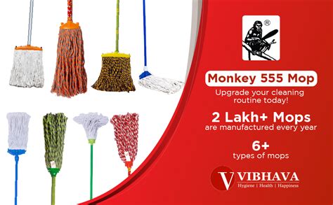 Monkey 555 Mexican Cup Mop | Super Absorbent Cotton Threads ...
