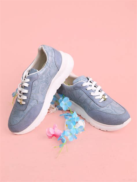Kerry Blue women's canvas sneakers – Monrow Shoes