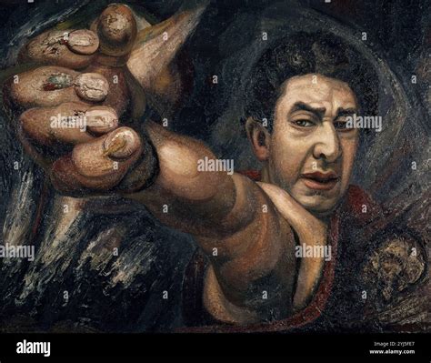 Self Portrait - 1943 - oil on canvas - 91x121. Author: DAVID ALFARO ...