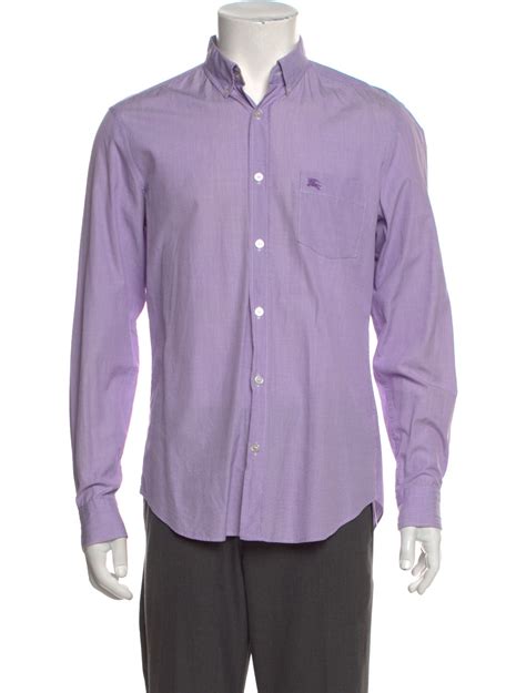 Mens Violet Dress Shirt