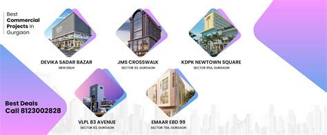 Commercial Projects in Gurgaon- Buy Best Commercial Properties
