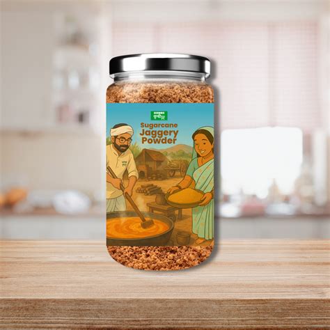 Sugarcane Jaggery Powder – Natural, Unrefined & Rich in Minerals ...