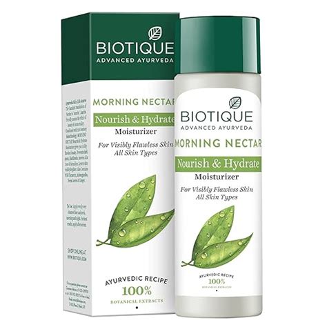 Biotique Morning Nectar Flawless Skin Moisturizer Lotion L Prevents ...