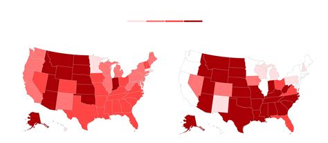 EE UU azul, EE UU rojo: las revelaciones del mapa político de Estados ...