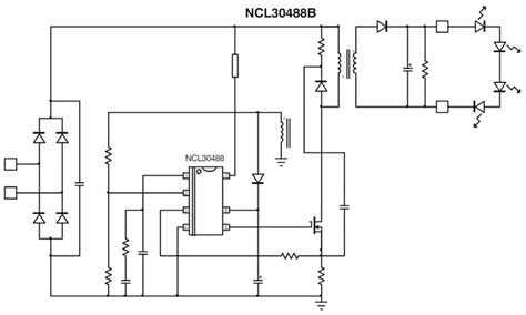 NCL30486B/88B Single Stage CC/CV PSR Controllers - onsemi | Mouser