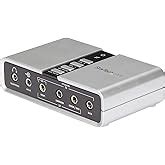 StarTech.com USB Sound Card w/ SPDIF Digital Audio & Stereo Mic ...