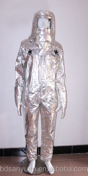 Aluminum Foil High Pressure Steam Protective Clothing Anti Heat ...