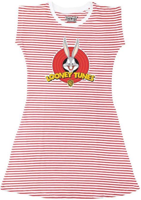 Looney Tunes Girls Above Knee Casual Dress Price in India - Buy Looney ...