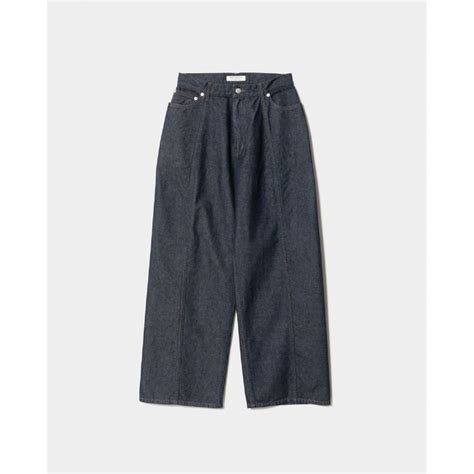 beautiful people left hand twill wide 3sides denim pants | MAROON WEBSTORE