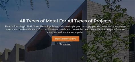 Sheet Metal Supply - A Made In Your Back Yard Event!, 150 Pine St ...