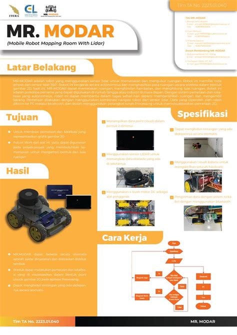 Poster Final Year Project : Mobile Robot Mapping With LIDAR | Freelancer