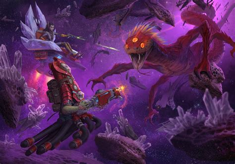 ArtStation - Starfinder Drift Crisis illo