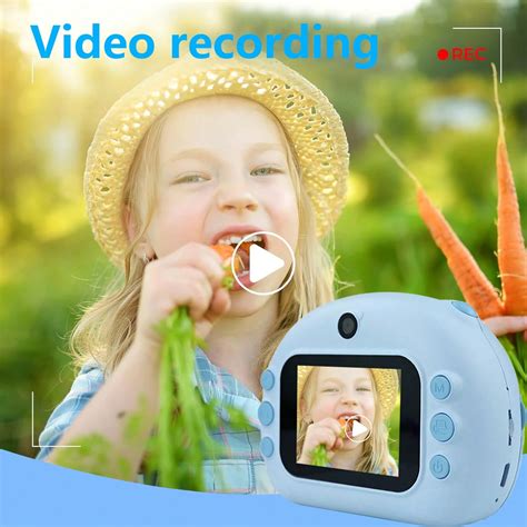 Instant Print Camera For Kids Dual-Lens Camera, Dual-Lens Selfie ...