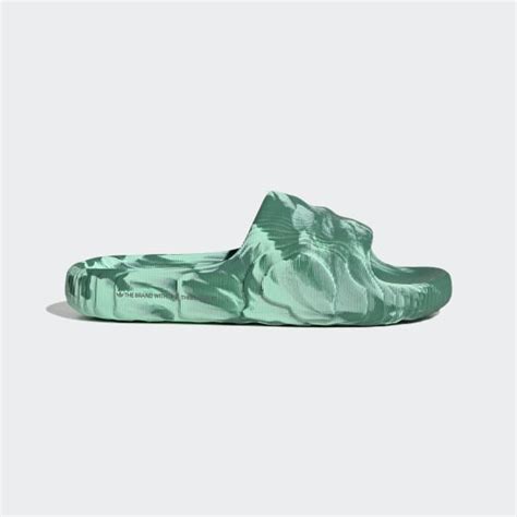 adidas Adilette 22 Slides - Green | Free Shipping with adiClub
