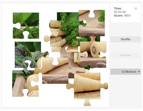 Jigsaw puzzles– Tagged "Plants - Vegetables"– Olympiad tester
