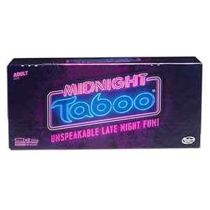 Buy Hasbro Gaming Midnight Taboo Board Game For Adults; Fun And ...
