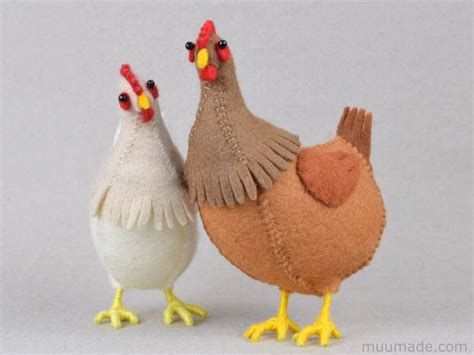 Image result for Felt Chicken Pattern-Free