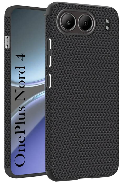 For Oneplus Nord 4 Back Cover Case (Liquid Silicone | Side Grip | Came ...