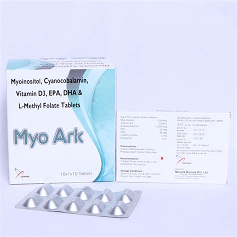 MYO ARK Tablets Monark Biocare Private Limited