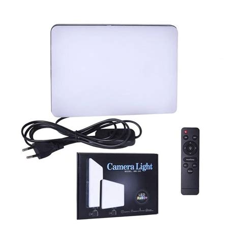 Buy DCZ® 11 Inch LED Camera Light Panel EU Plug Cable with Mini Metal ...