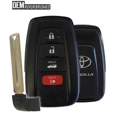 Corolla Smart Key Module Location 的图像结果