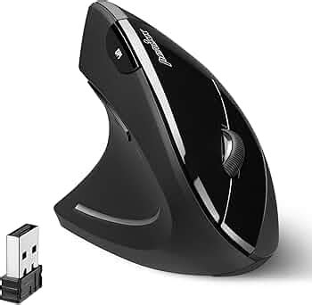 perixx Perixx Perimice-713L Left Handed Ergonomic Vertical Wireless ...