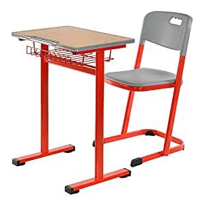Nilkamal Ampere 01 Study Desk with Chair, Red : Amazon.in: Home & Kitchen