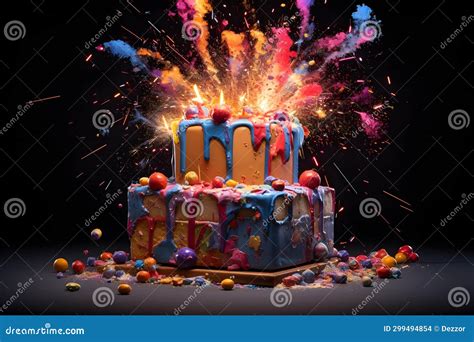 Image result for Exploding Cake