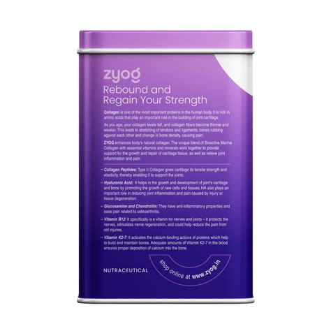 Zyog Nutrition | Collagen Peptides Powder For Bone & Joints