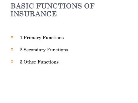 Image result for Functions of Insurance Class 12 Commerce