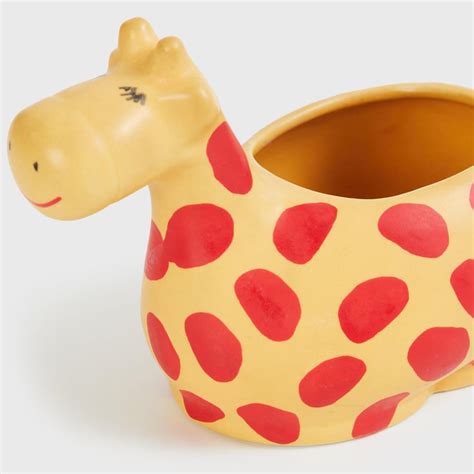 Buy Malta Ceramic Giraffe Planter from Home Centre at just INR 249.0