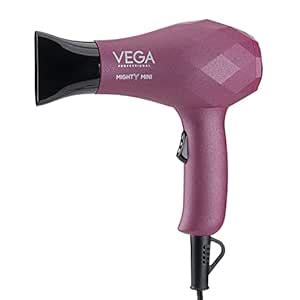 VEGA PROFESSIONAL Mighty Mini 1000-1200W Hair Dryer for Men & Women ...
