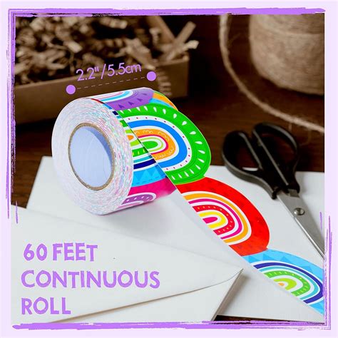 ERKE 60 Feet Bulletin Board Borders, Colorful Rainbow India | Ubuy