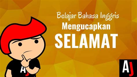 Apa contoh ucapan dalam bahasa nggris?