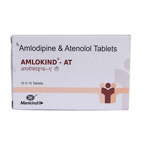AMLOKIND-AT 5/50 TABLETS 15'S Price, Uses, Side Effects, Composition ...
