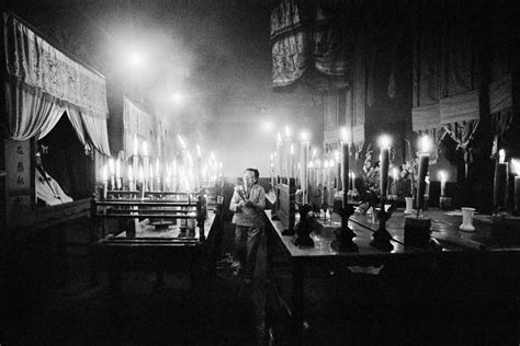 Pablo Bartholomew, Inside the Chinese temple, Tangra, Calcutta, c.1978 ...