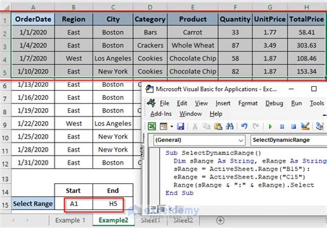 Image result for Excel VBA Create Table Dynamic Range