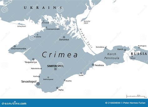 Crimea Map Vector Illustration | CartoonDealer.com #38583244