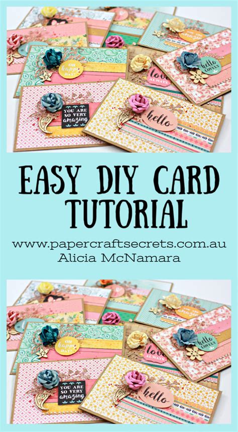 Easy Card Making Ideas Tutorial 的图像结果