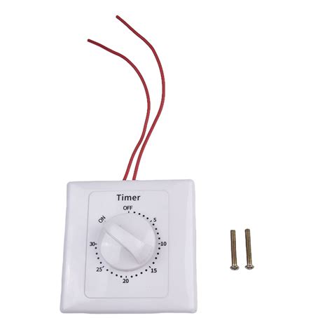 60-Minute in-Wall Spring Wound Countdown Timer Switch AC220V ...