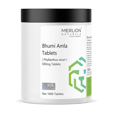 Bhumi Amla Extract Tablets | Phyllanthus niruri | 500mg