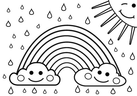 Printable Cloud Coloring Pages [2025]