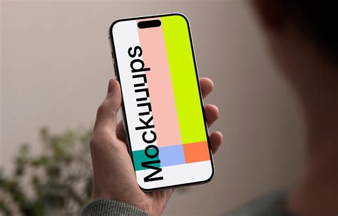 Free iPhone Hand Mockup - Mockuuups Studio
