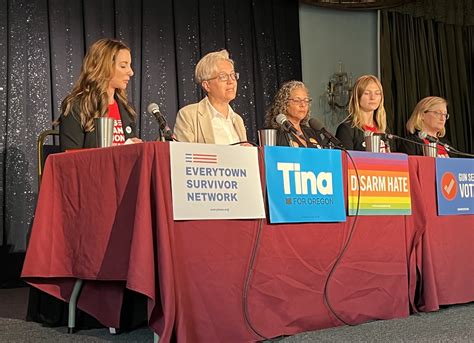 Democratic Oregon governor nominee Tina Kotek argues for gun safety at ...