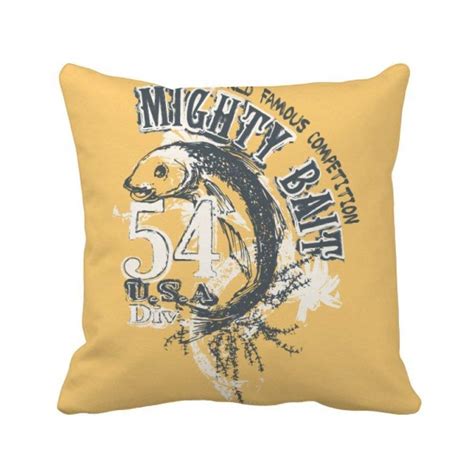 Buy beatChong beatChong Line Drawing Fish Mighty Bait Pattern Square ...