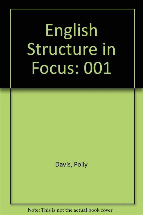 English Structure in Focus: 001 : Davis, Polly: Amazon.in: Books