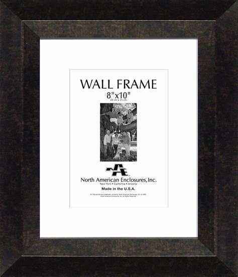 Buy North American Enclosures 9174-810 Single Mat Picture Display Frame ...
