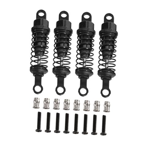 TRENDIVIBE 4 Pieces Hydraulic Shock Absorbers for RC Car Dampers Set ...