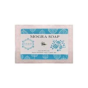 Buy Khadi Kamal Herbal 100% Pure Natural & Organic Mogra Bathing Soap ...