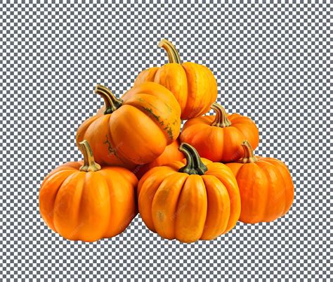 Premium PSD | Fresh pumpkin isolated on transparent background